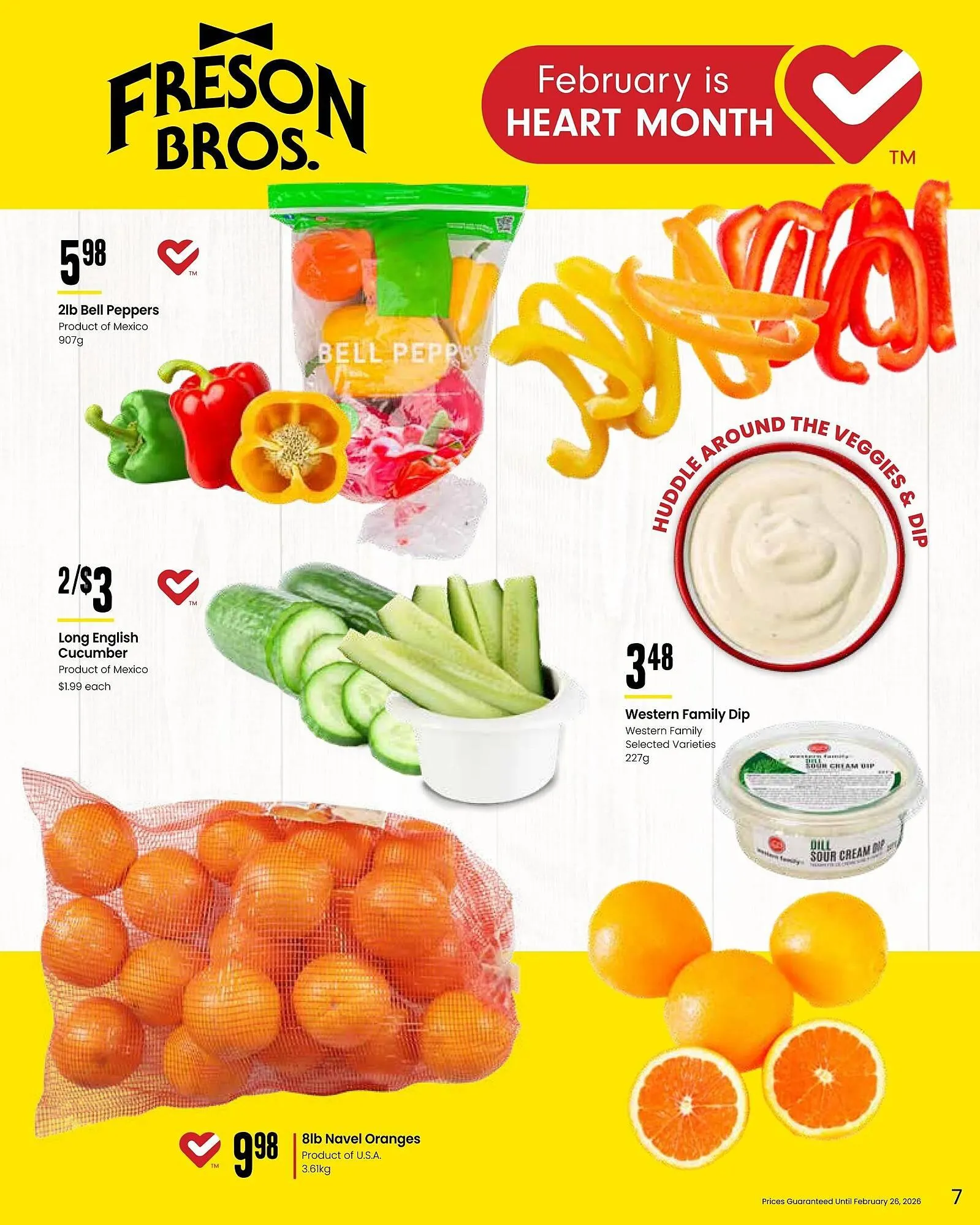 Freson Bros flyer from January 30 to February 26 2026 - flyer page 7