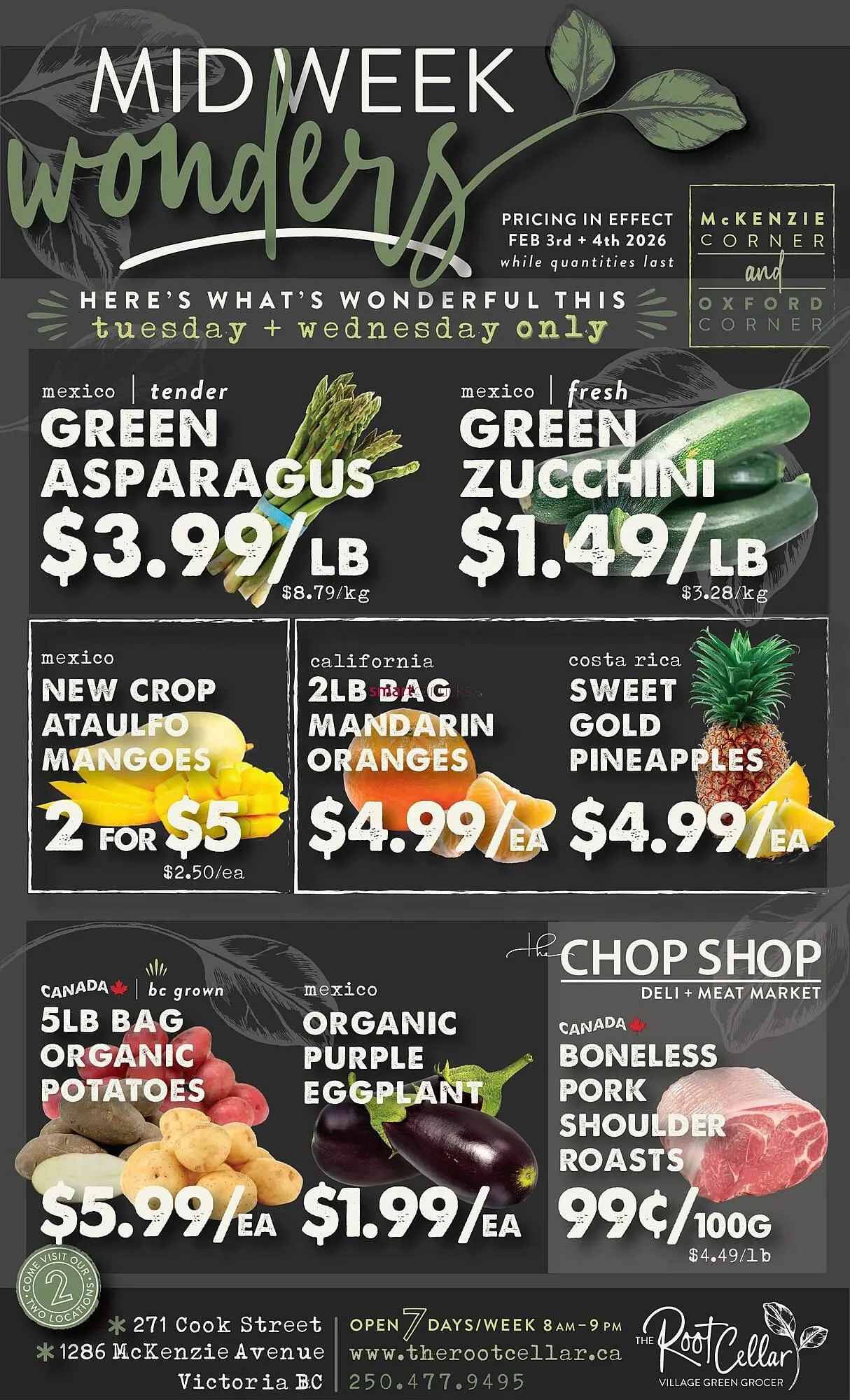 The Root Cellar flyer - 1