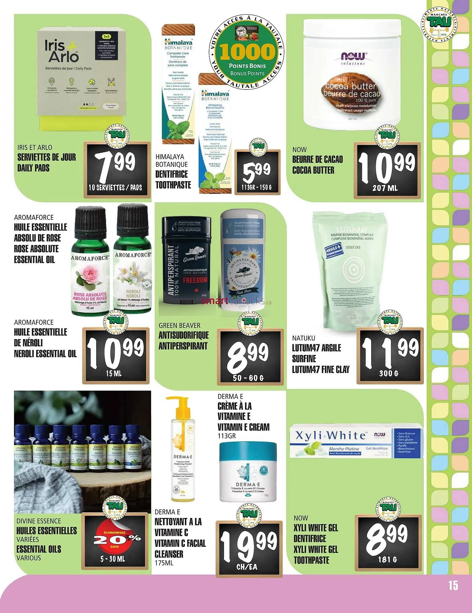 Marches Tau flyer from March 31 to April 13 2025 - flyer page 15