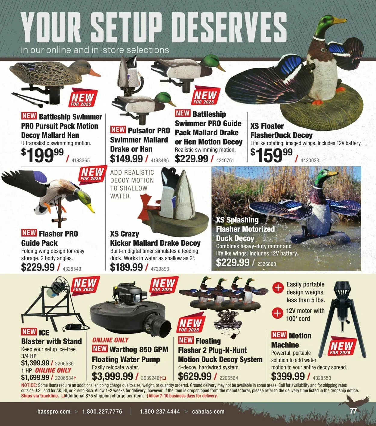 Bass Pro Current flyer from September 25 to October 9 2025 - flyer page 77