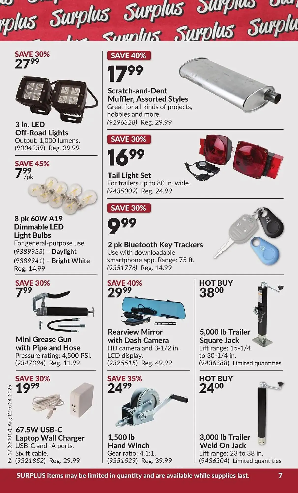 Princess Auto flyer from August 12 to August 25 2025 - flyer page 11