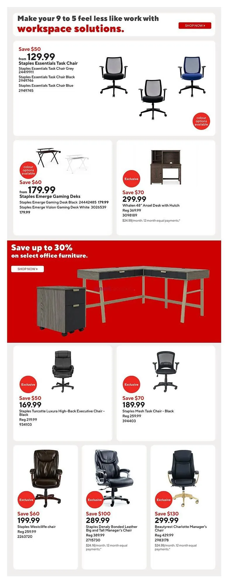 Staples flyer from January 30 to February 5 2026 - flyer page 13