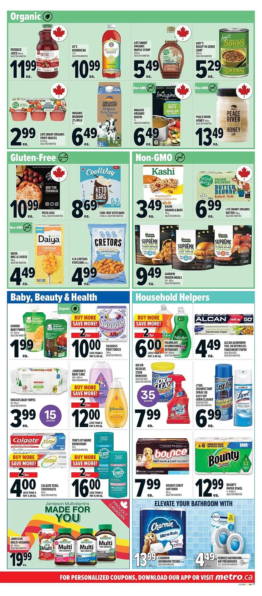 Metro flyer from March 13 to March 19 2025 - flyer page 14