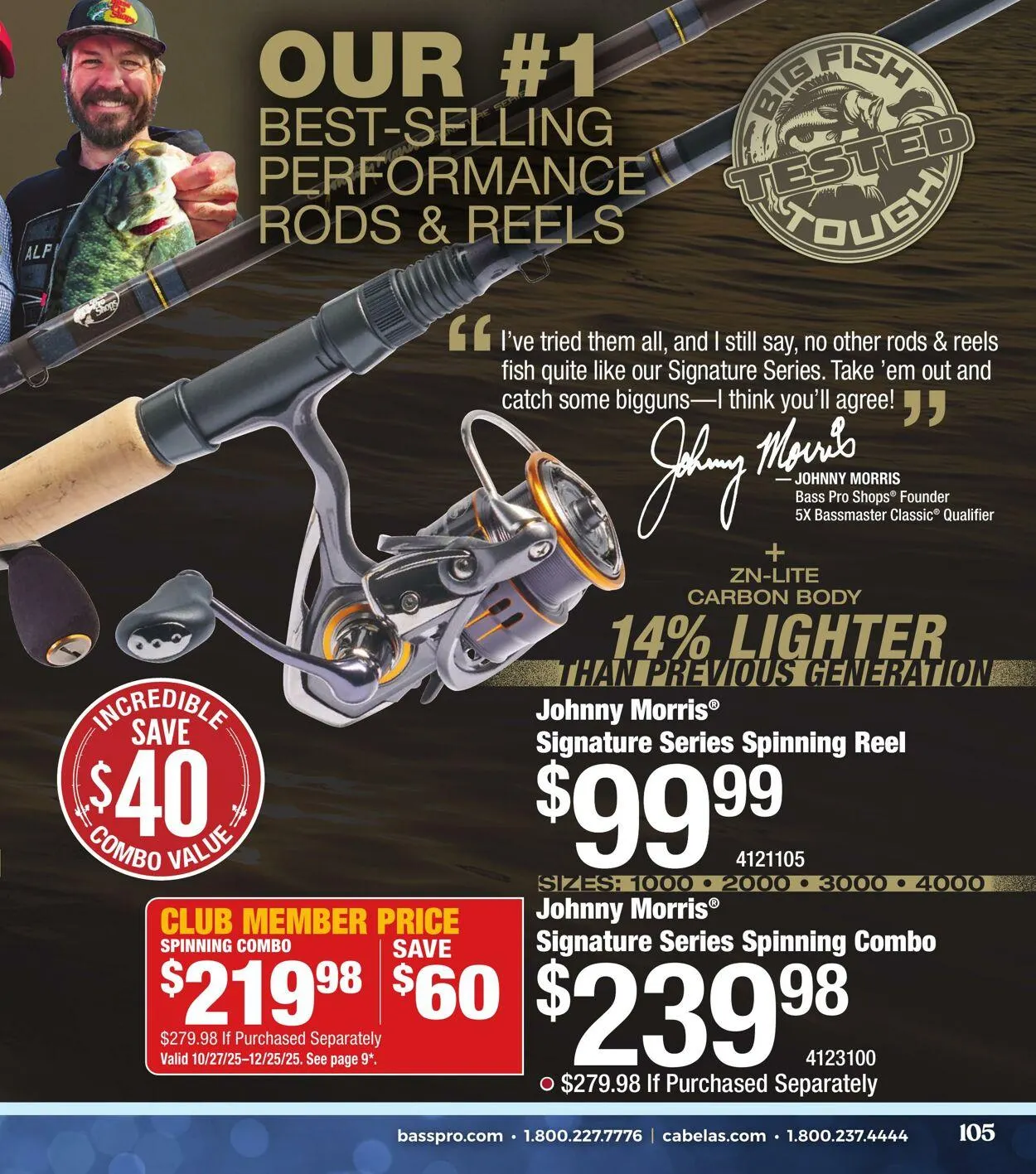 Bass Pro Current flyer from November 6 to November 20 2025 - flyer page 105