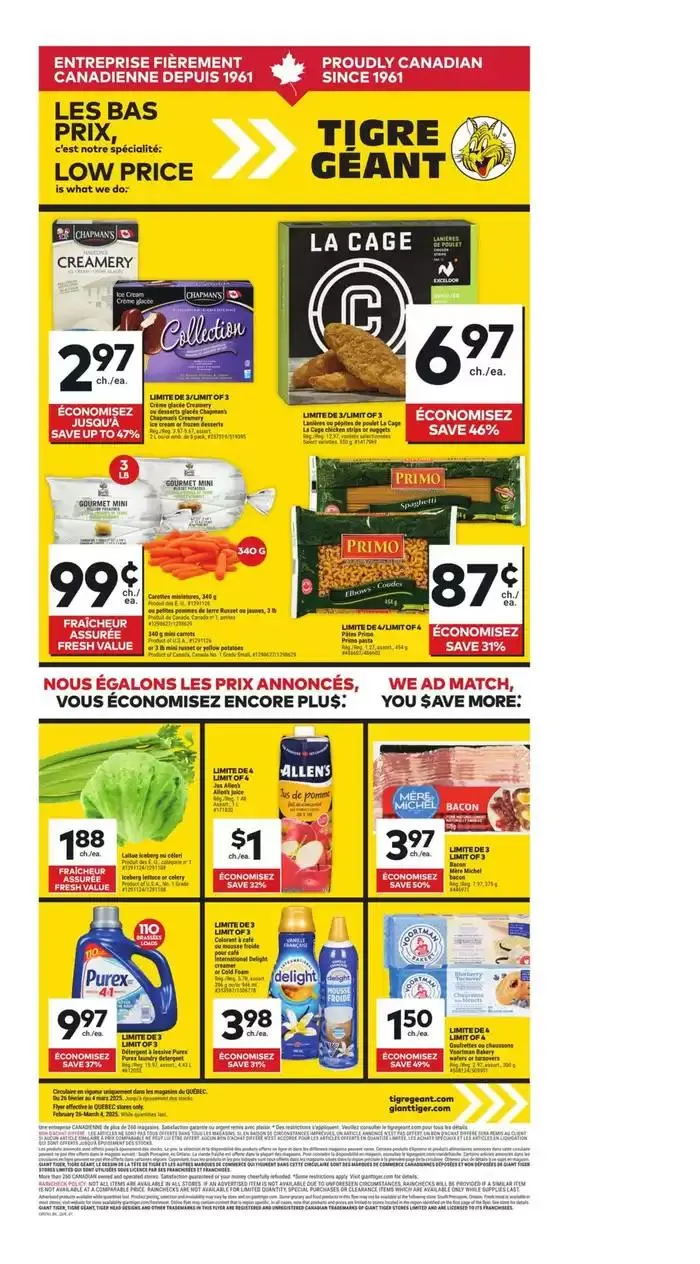 Exclusive deals for our customers from February 26 to March 4 2025 - flyer page 1