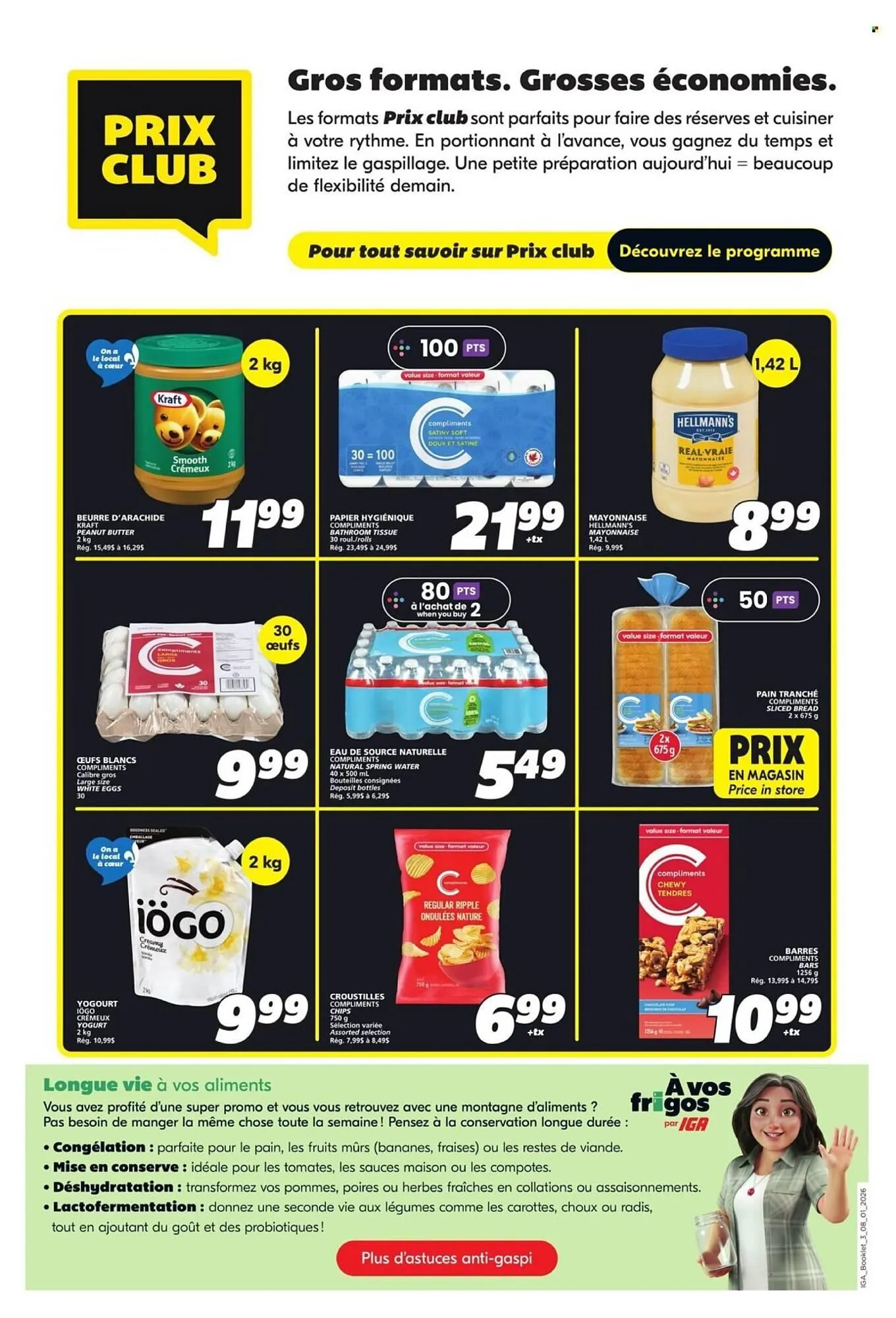 IGA flyer from January 8 to January 14 2026 - flyer page 3