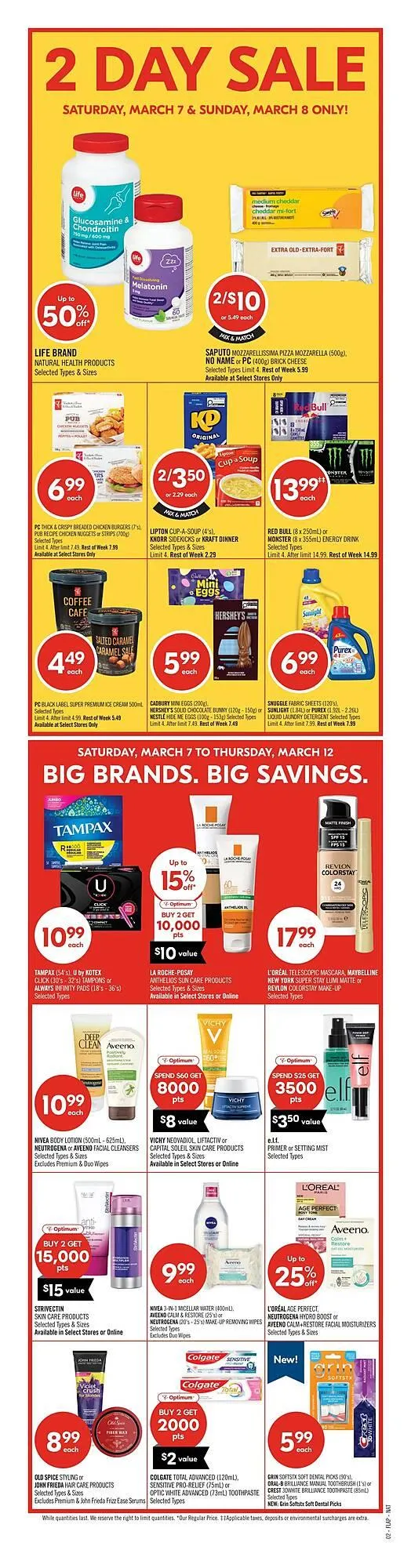 Shoppers Drug Mart flyer from March 7 to March 12 2026 - flyer page 2