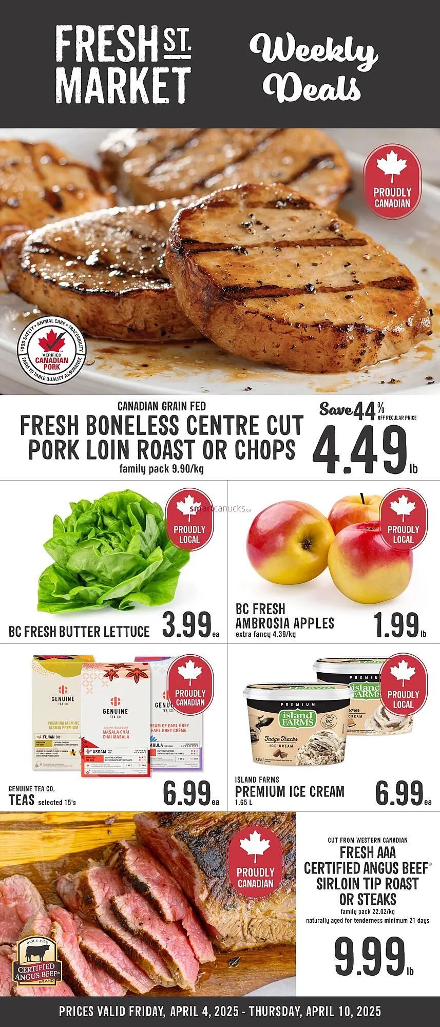 Fresh St Market flyer - 1