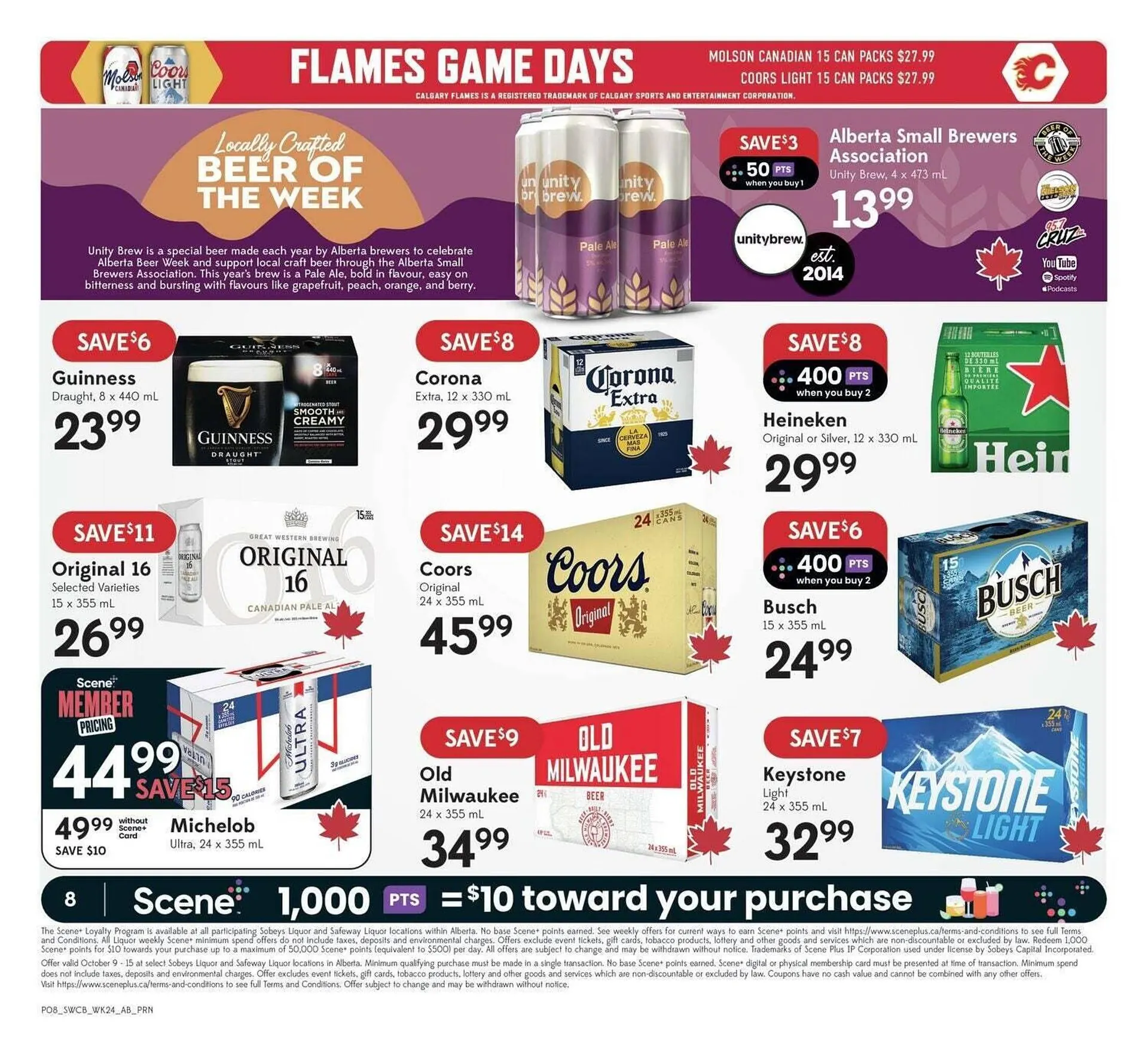 Safeway flyer from October 9 to October 23 2025 - flyer page 8