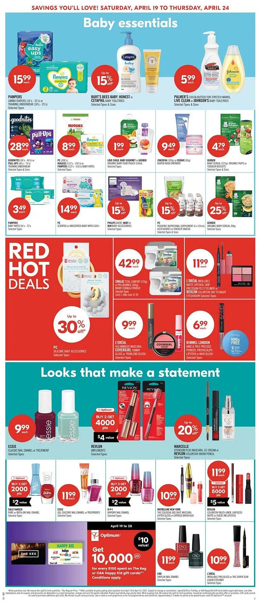 Shoppers Drug Mart flyer from April 19 to April 25 2025 - flyer page 8