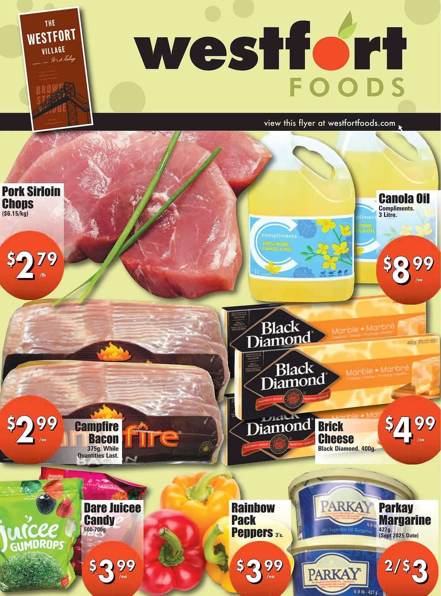 Westfort Foods flyer - 1