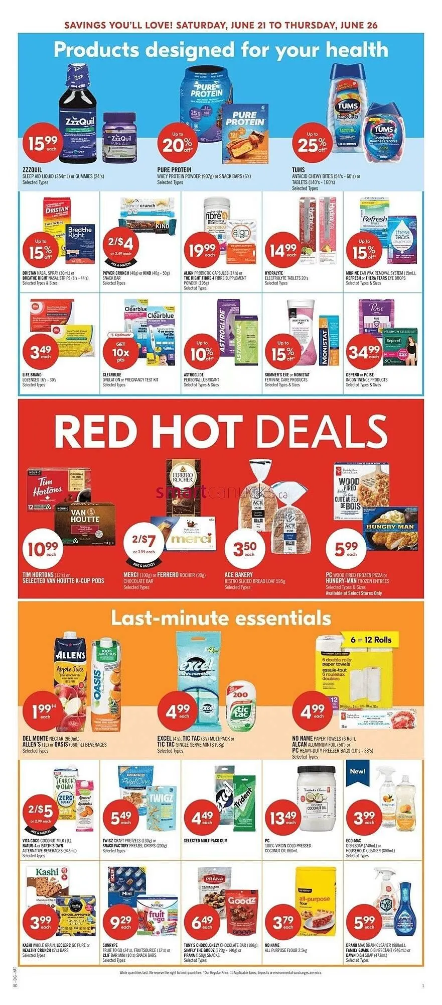 Shoppers Drug Mart flyer from June 21 to June 26 2025 - flyer page 20