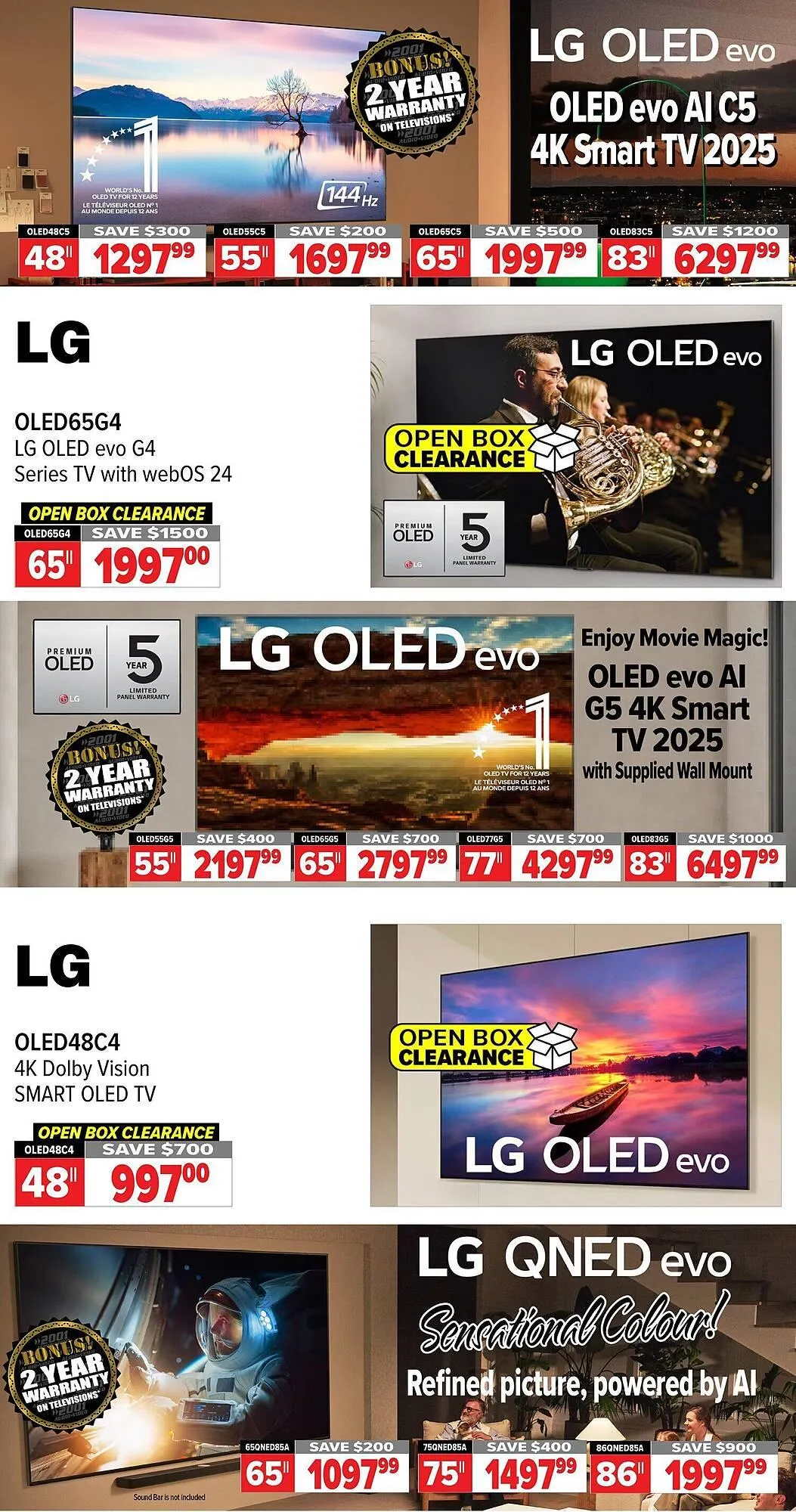 2001 Audio Video flyer from November 14 to November 20 2025 - flyer page 9