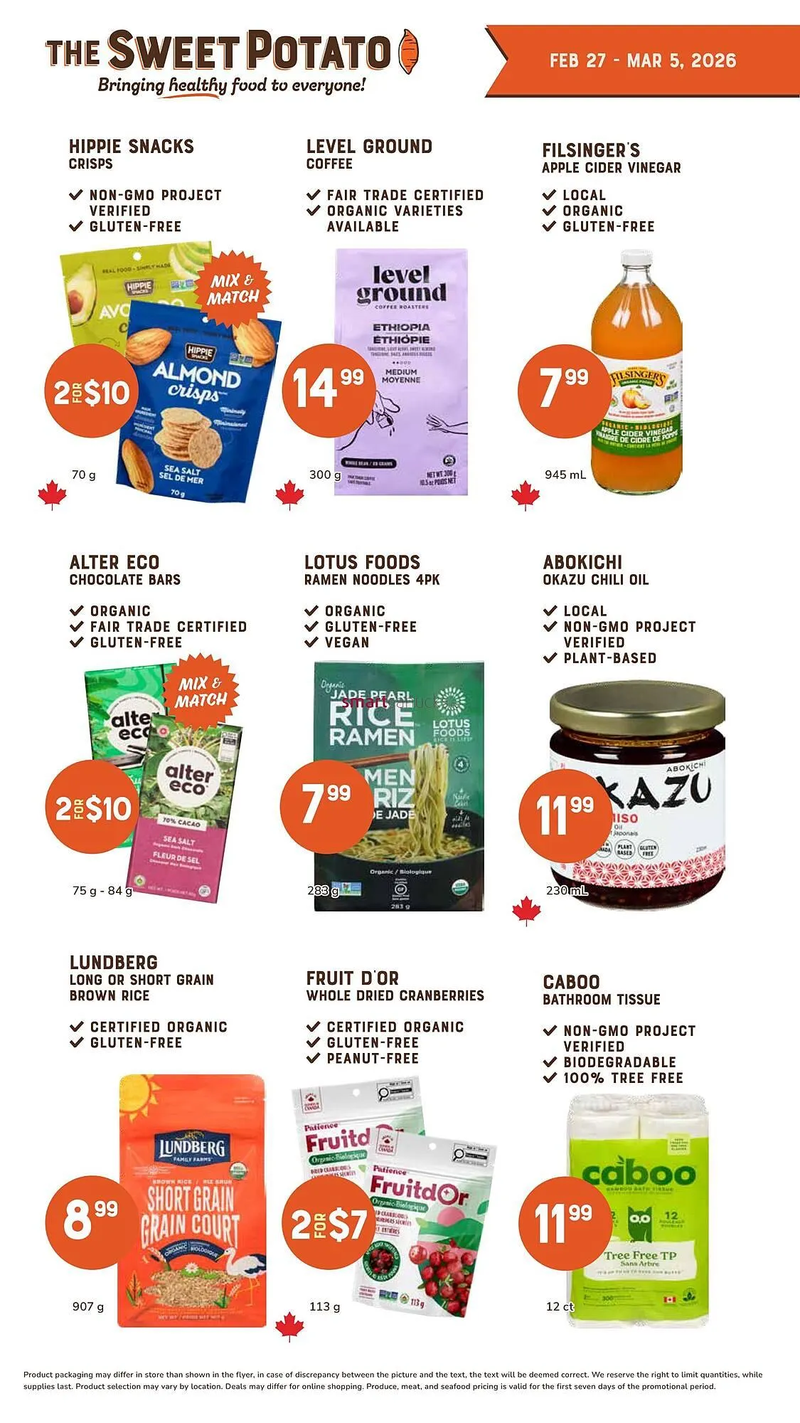 The Sweet Potato flyer from February 27 to March 5 2026 - flyer page 5