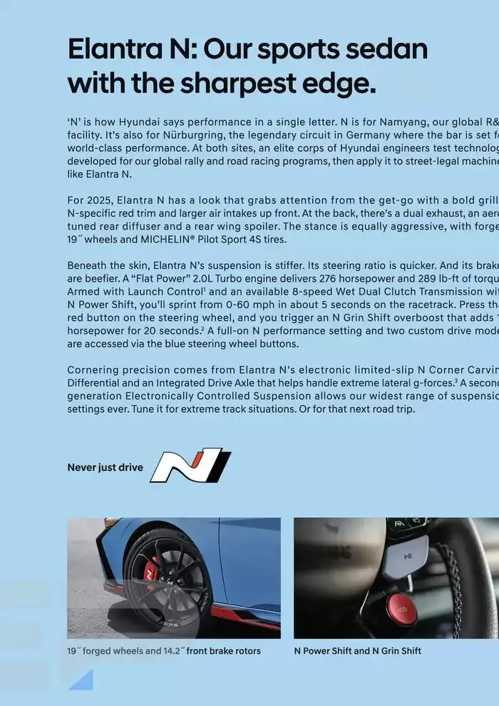 Hyundai Elantra from February 21 to February 21 2026 - flyer page 17
