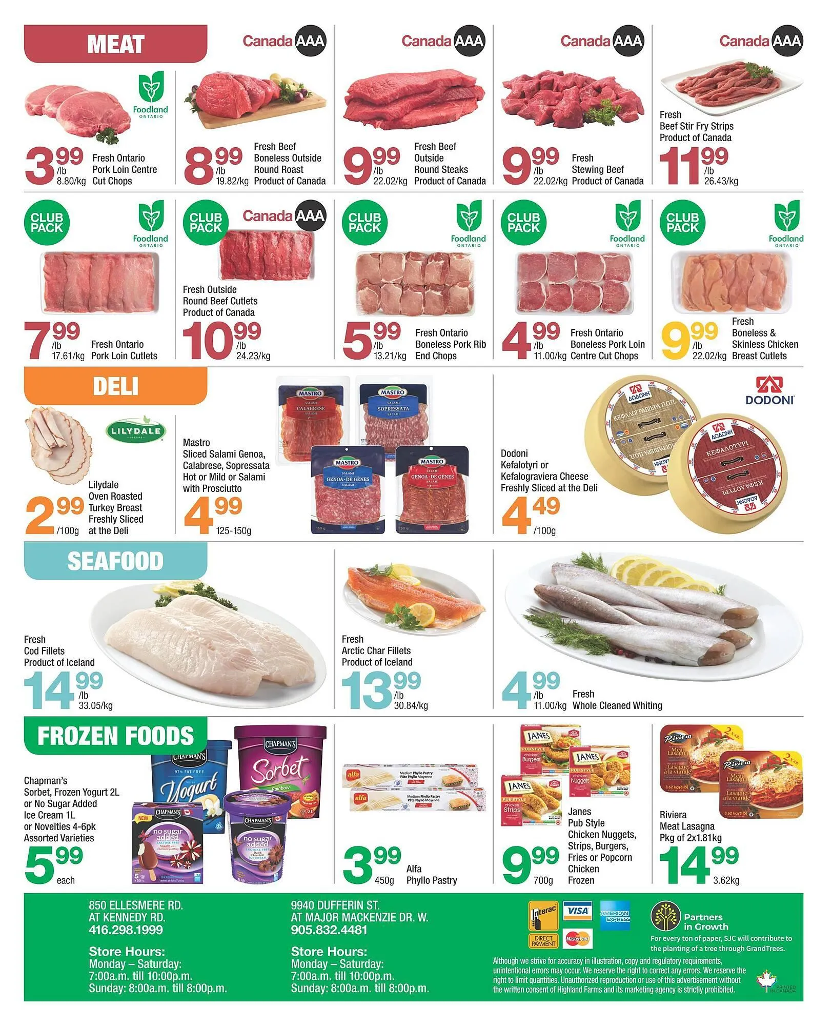 Highland Farms flyer from January 8 to January 21 2026 - flyer page 4