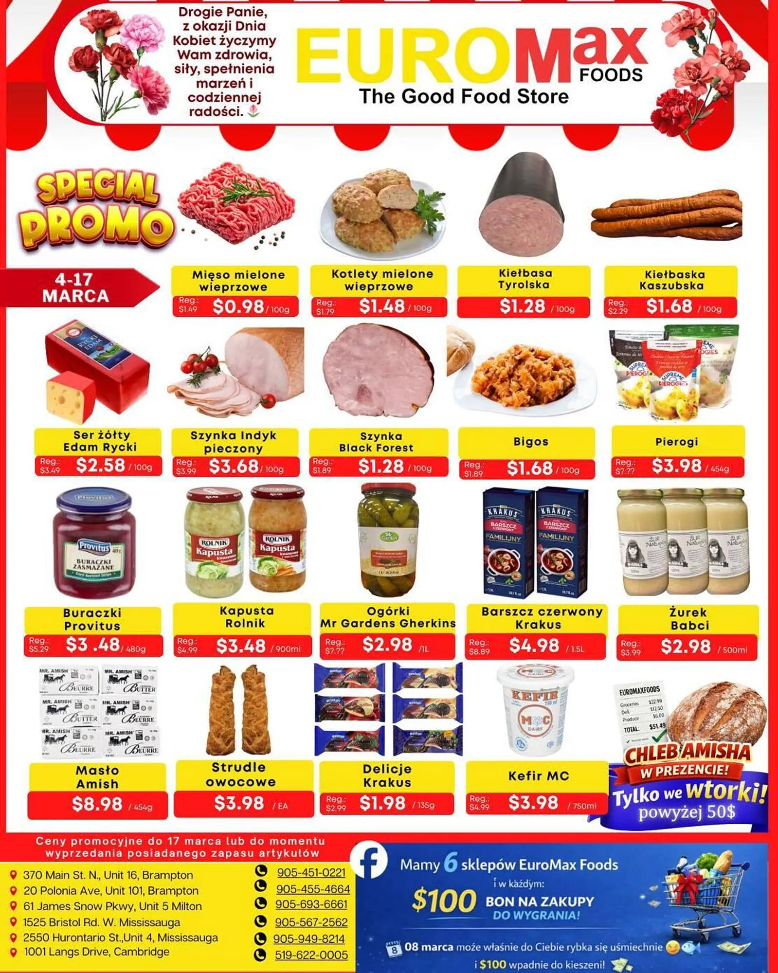 EuroMax Foods flyer from March 4 to March 17 2026 - flyer page 1