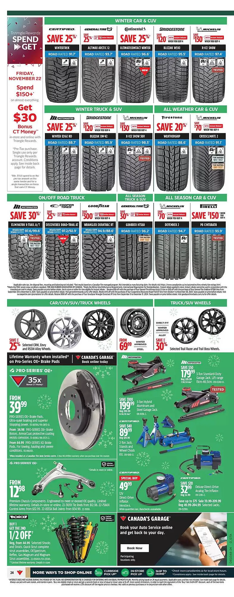 Canadian Tire flyer from November 21 to November 28 2024 - flyer page 25