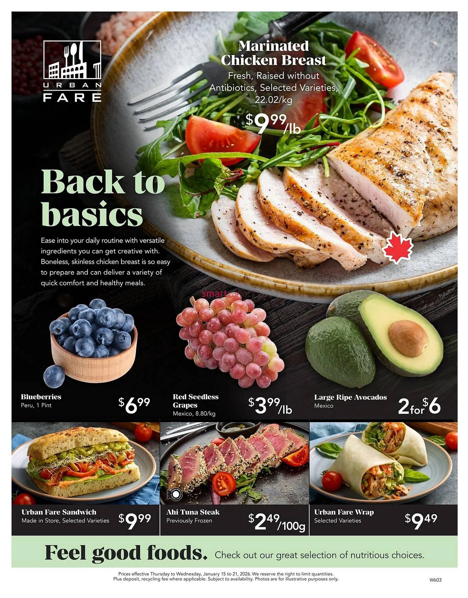 Urban Fare flyer from January 15 to January 21 2026 - flyer page 1