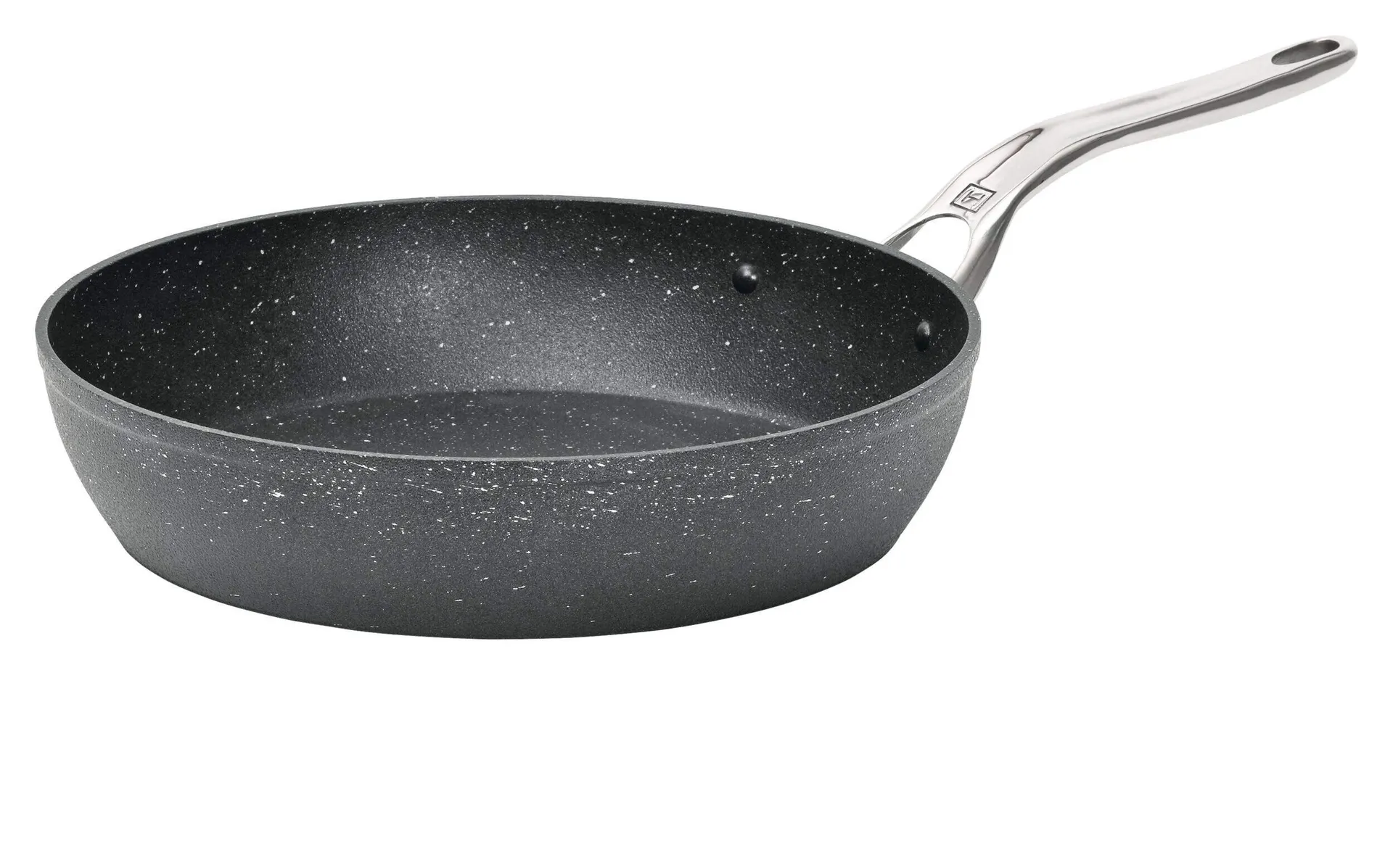 Heritage The Rock Non-Stick Frying Pan, Dishwasher & Oven Safe, Black, 10-in