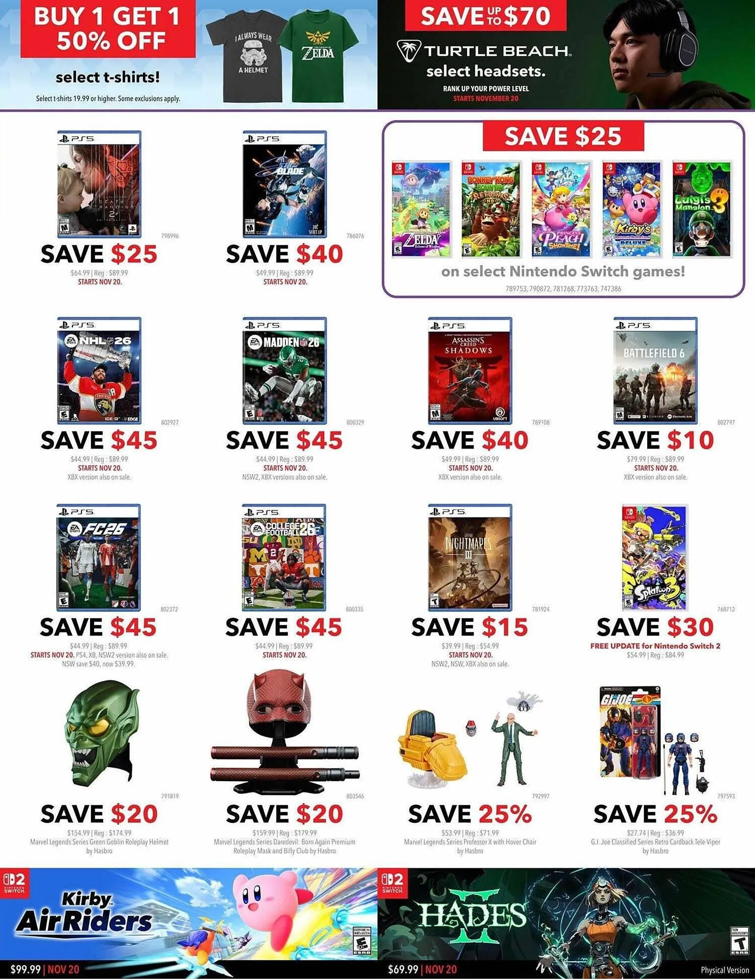 GameStop flyer from November 21 to November 26 2025 - flyer page 2