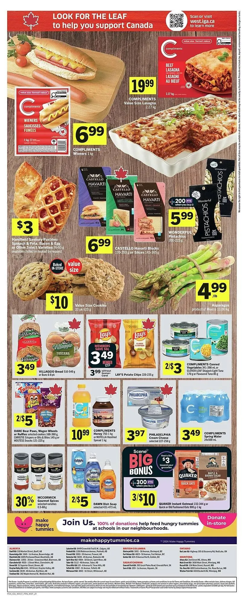 IGA flyer from March 20 to March 27 2026 - flyer page 2