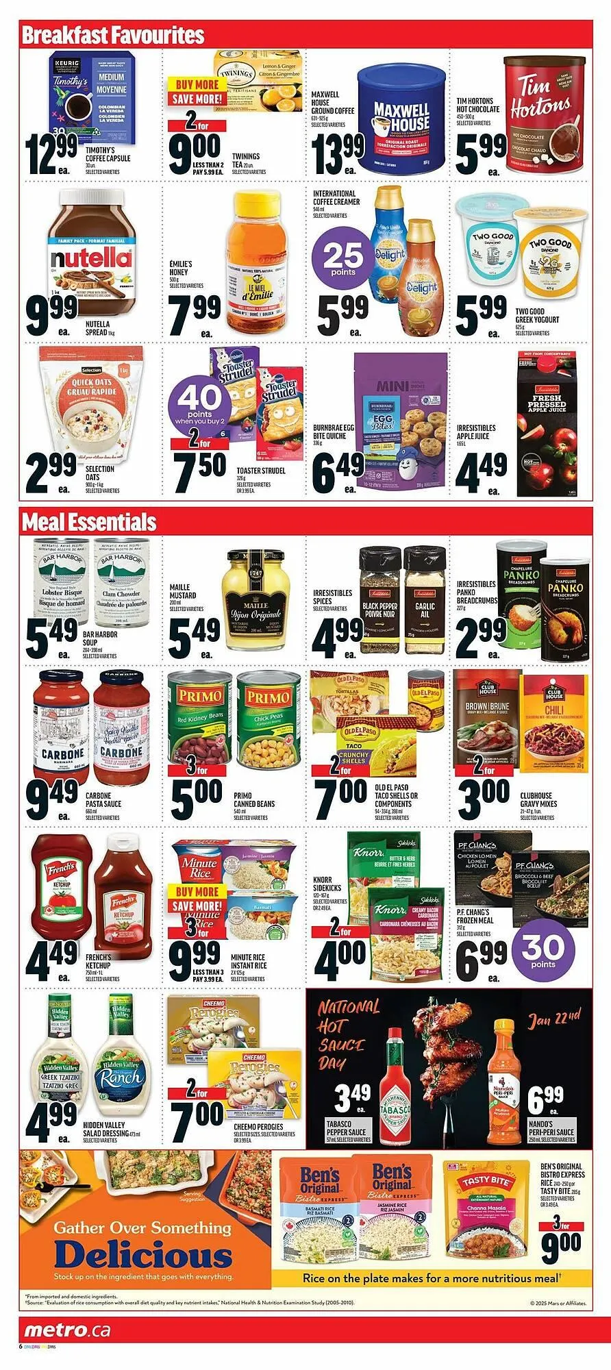 Metro flyer from January 16 to January 23 2025 - flyer page 12