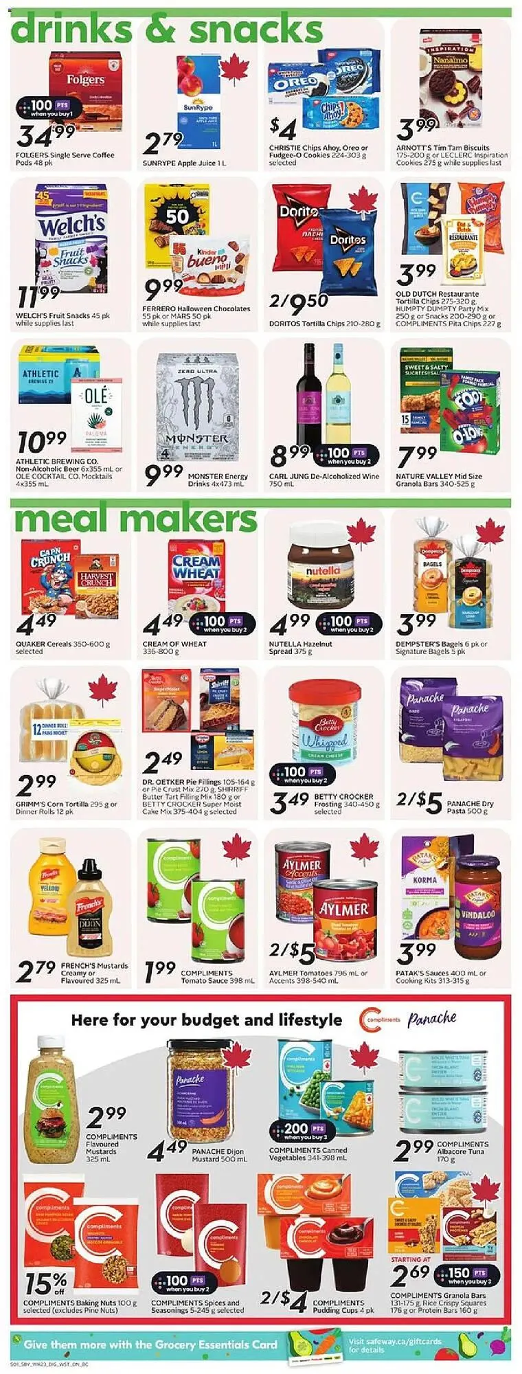 Safeway flyer from October 2 to October 8 2025 - flyer page 12