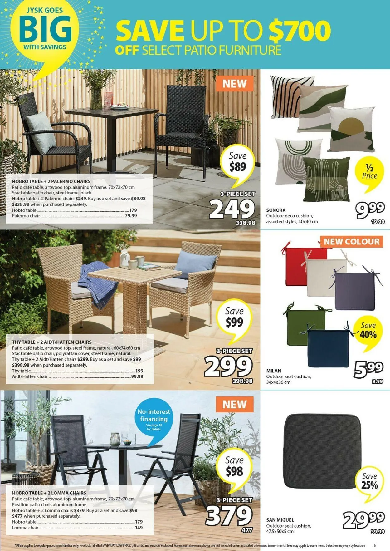 JYSK Current flyer from August 25 to October 6 2025 - flyer page 5