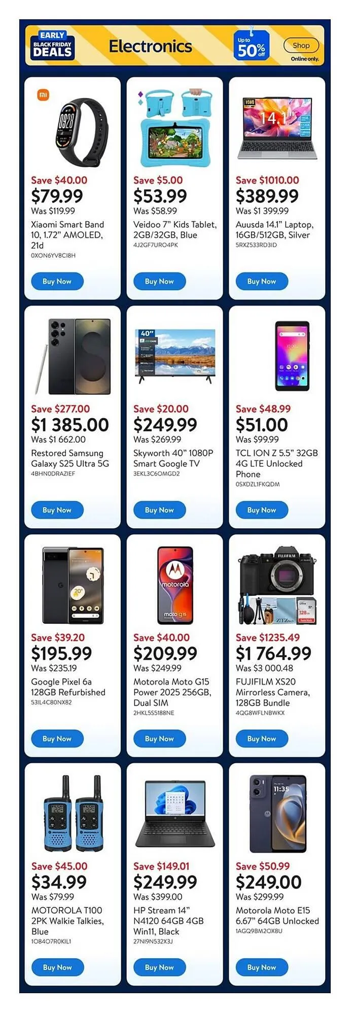 Walmart flyer from November 6 to November 12 2025 - flyer page 2