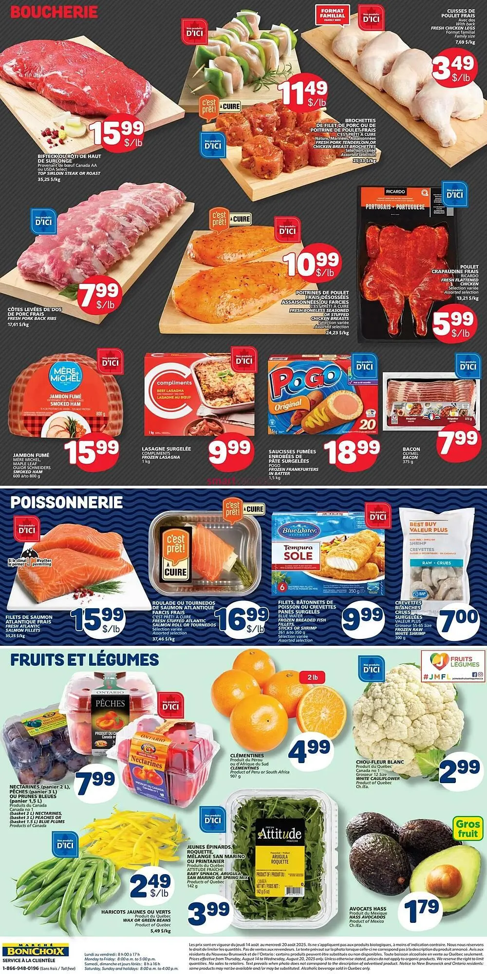 Marché Bonichoix flyer from August 14 to August 27 2025 - flyer page 4