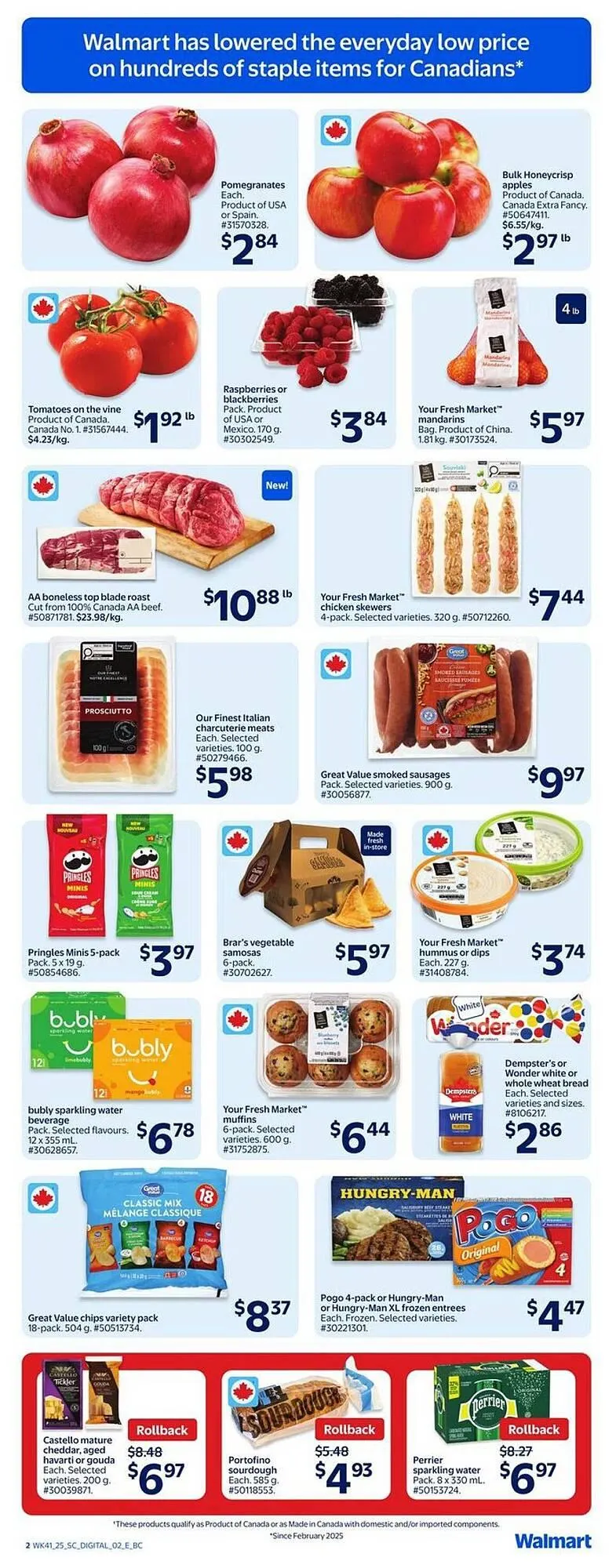 Walmart flyer from November 6 to November 12 2025 - flyer page 3