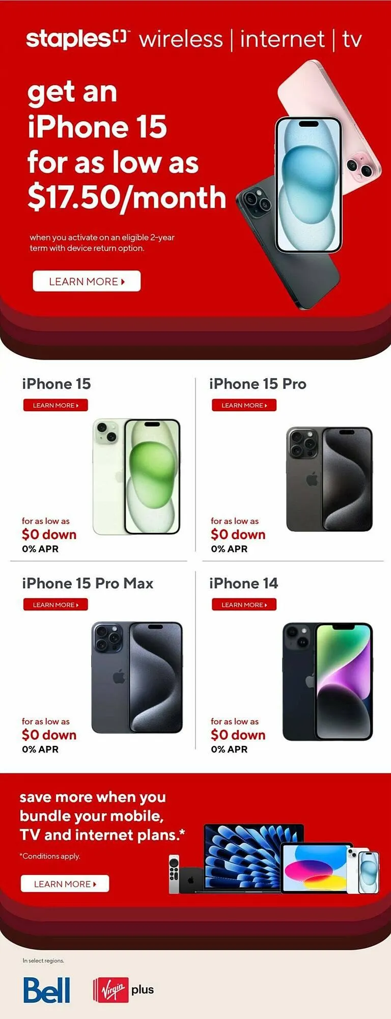 Staples flyer from August 22 to August 29 2024 - flyer page 18