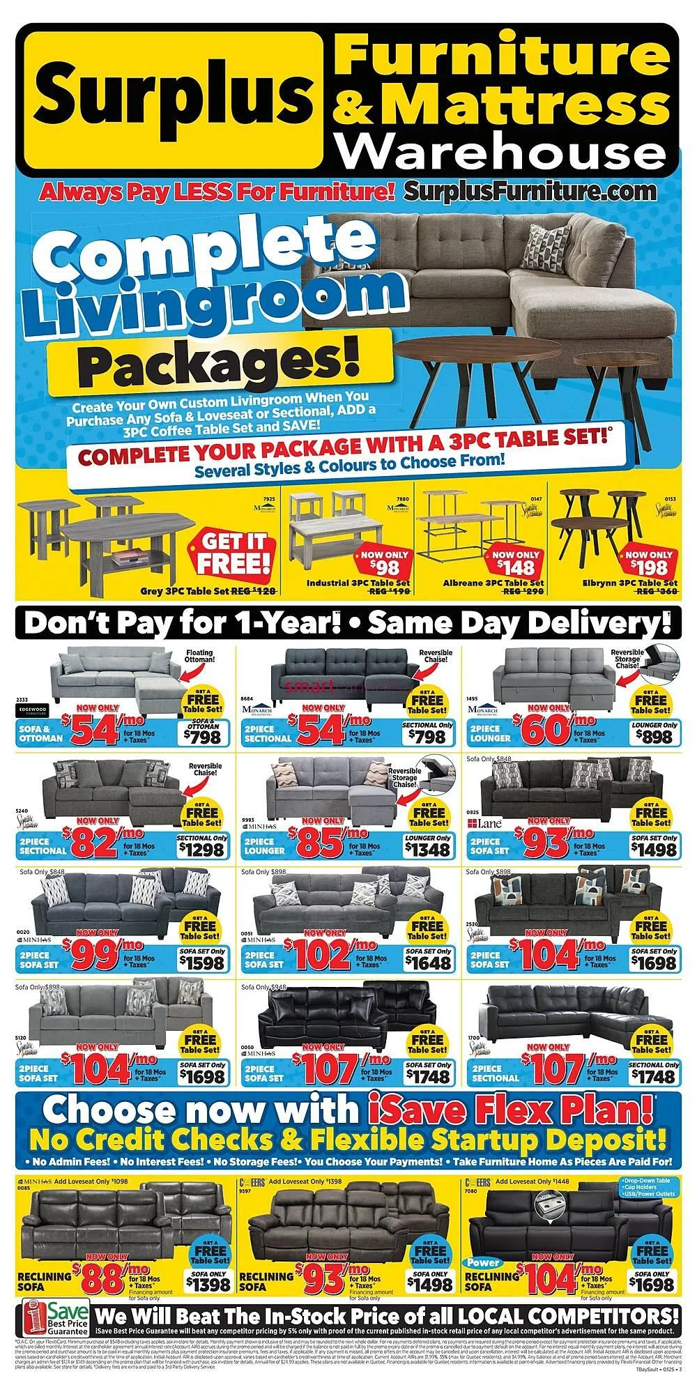 Surplus Furniture flyer - 1