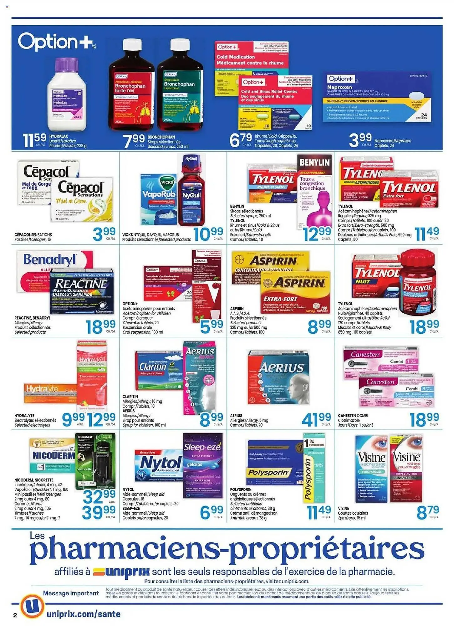 Uniprix flyer from December 18 to December 24 2025 - flyer page 2