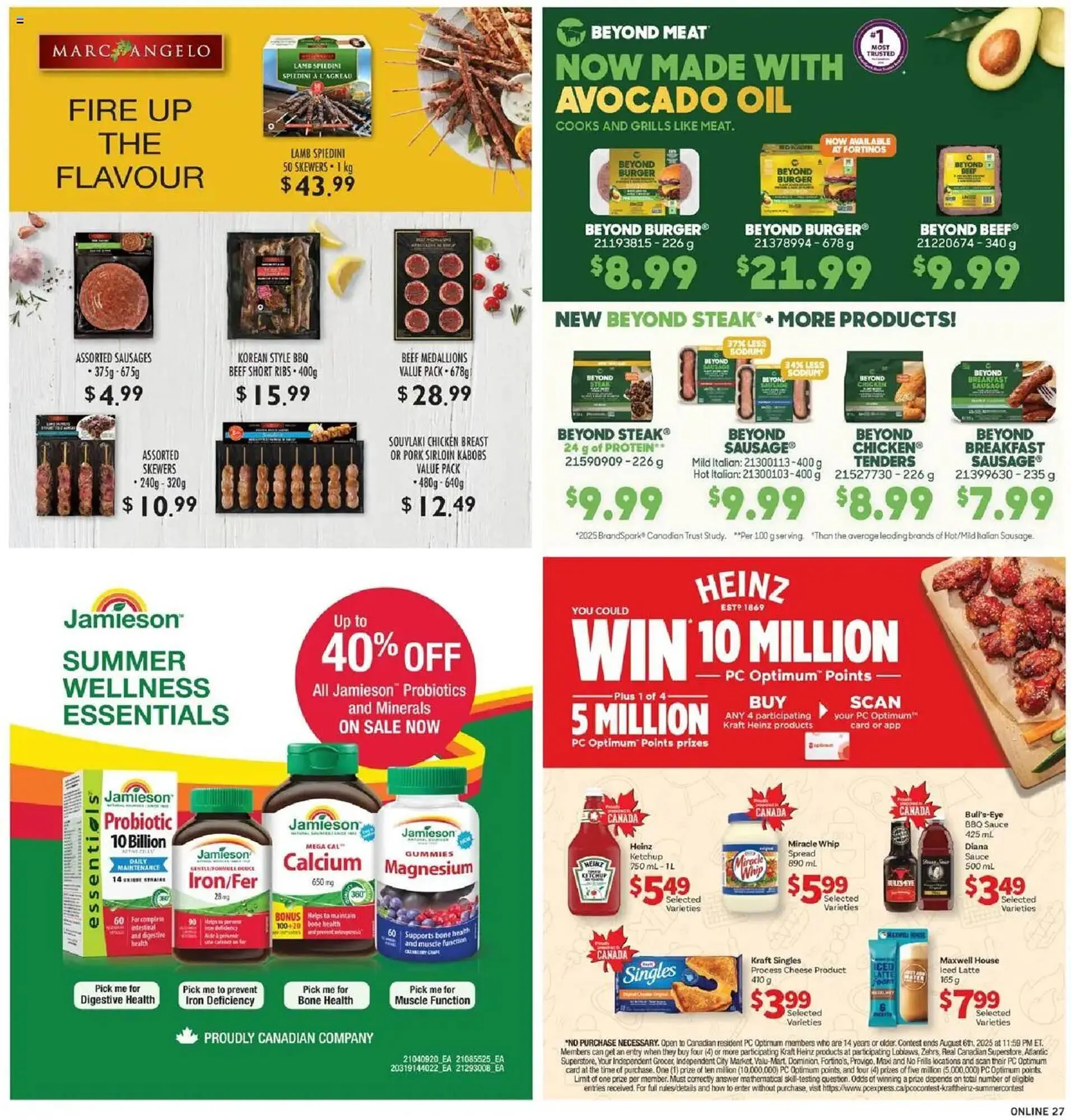 Fortinos flyer from July 31 to August 7 2025 - flyer page 26