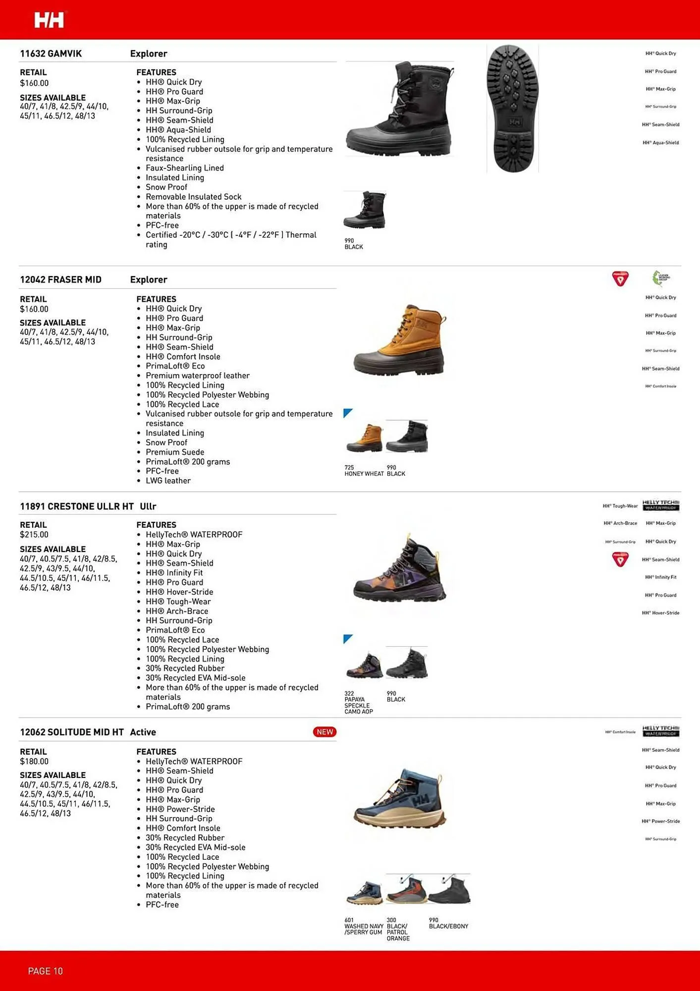 Helly Hansen flyer from September 11 to February 28 2026 - flyer page 10