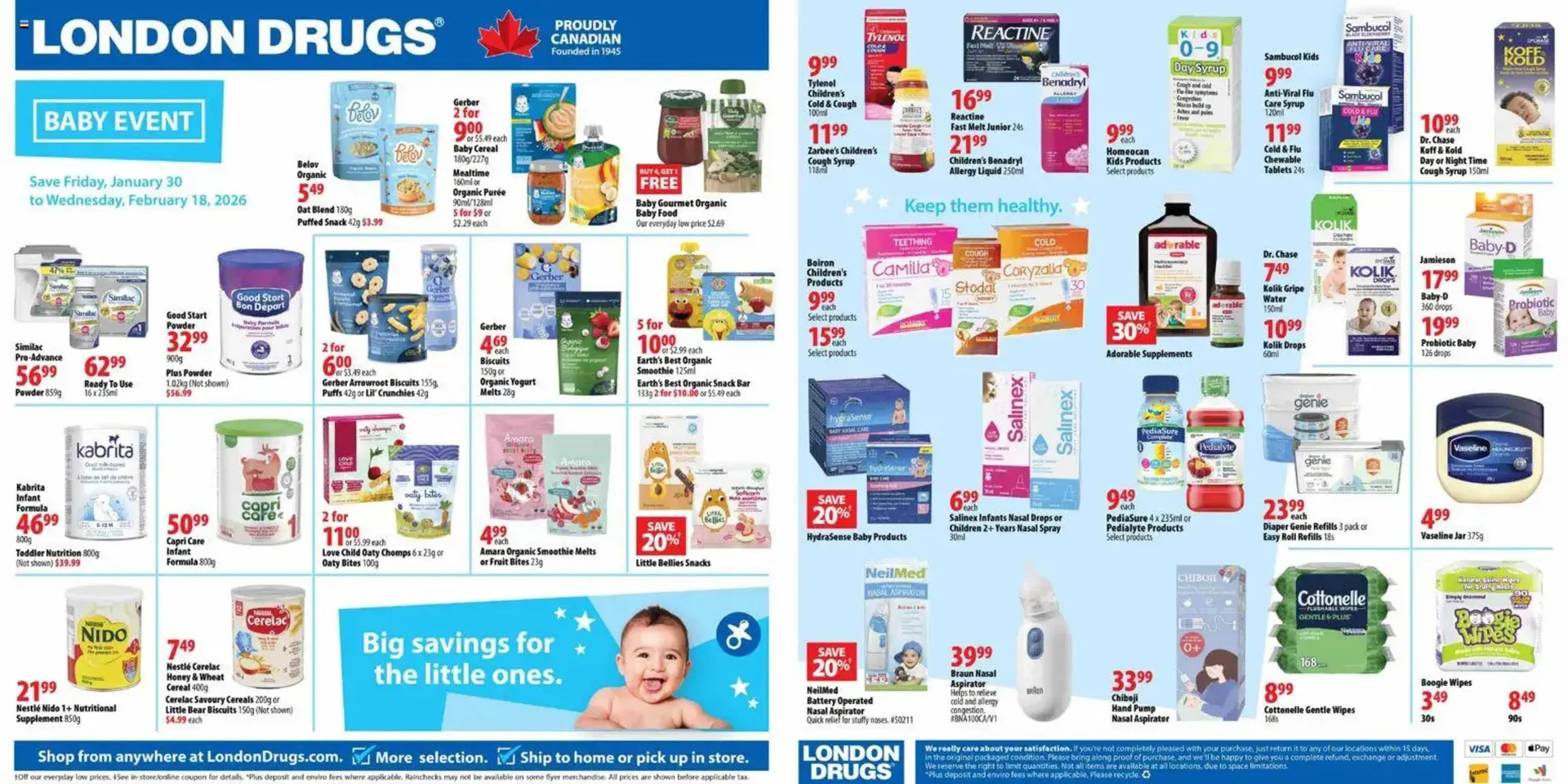 London Drugs flyer - 1