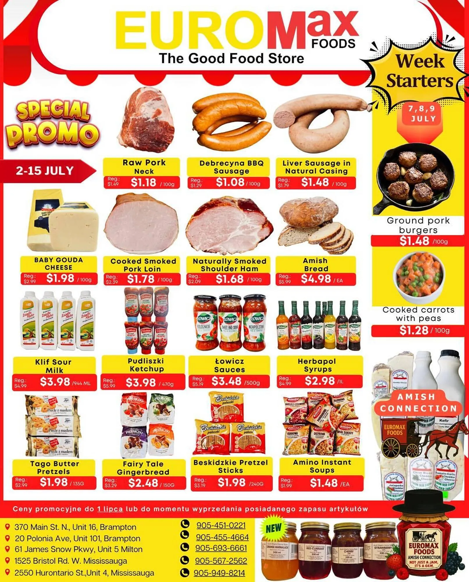 EuroMax Foods flyer - 1