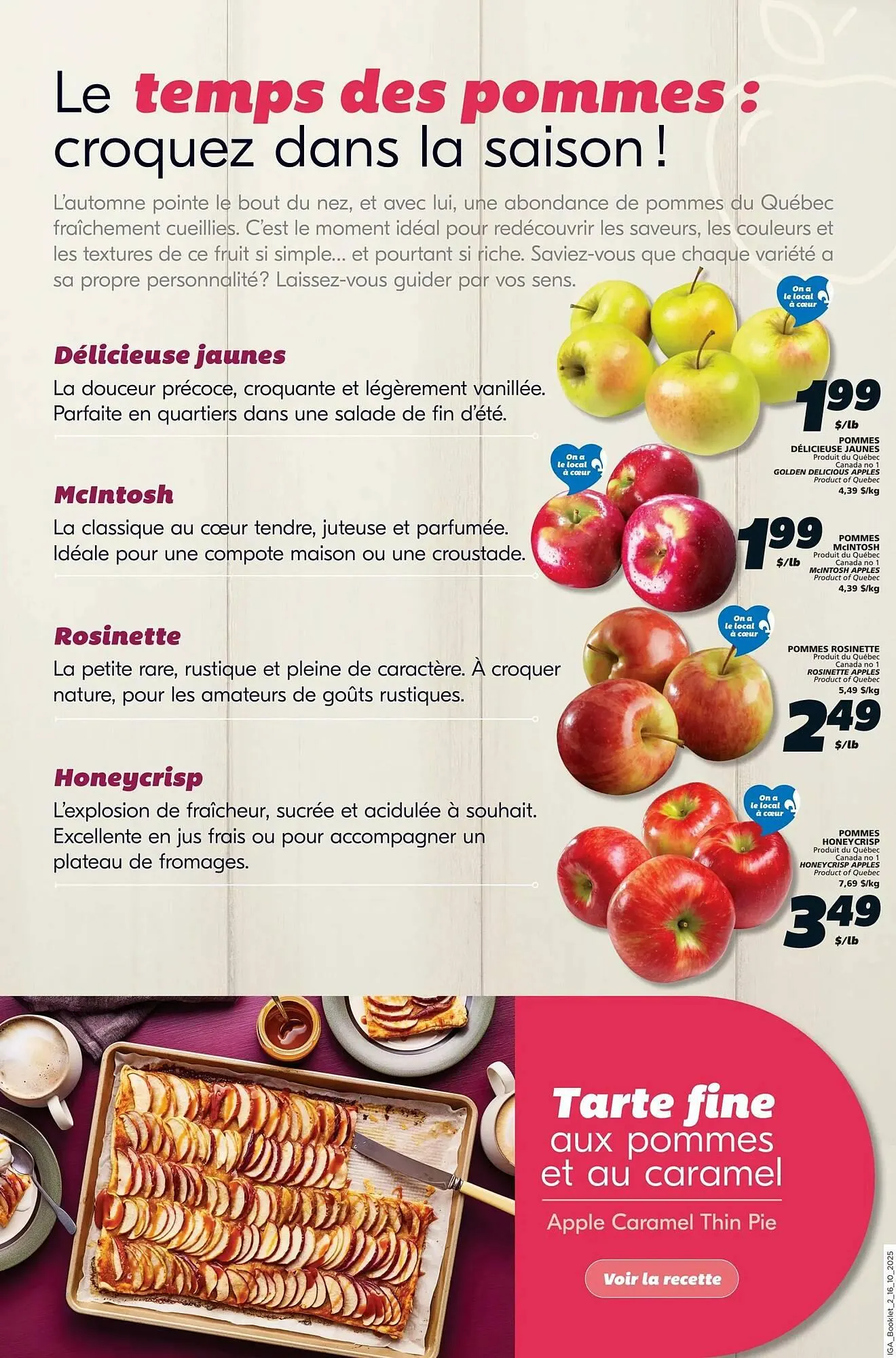 IGA flyer from October 16 to October 22 2025 - flyer page 20