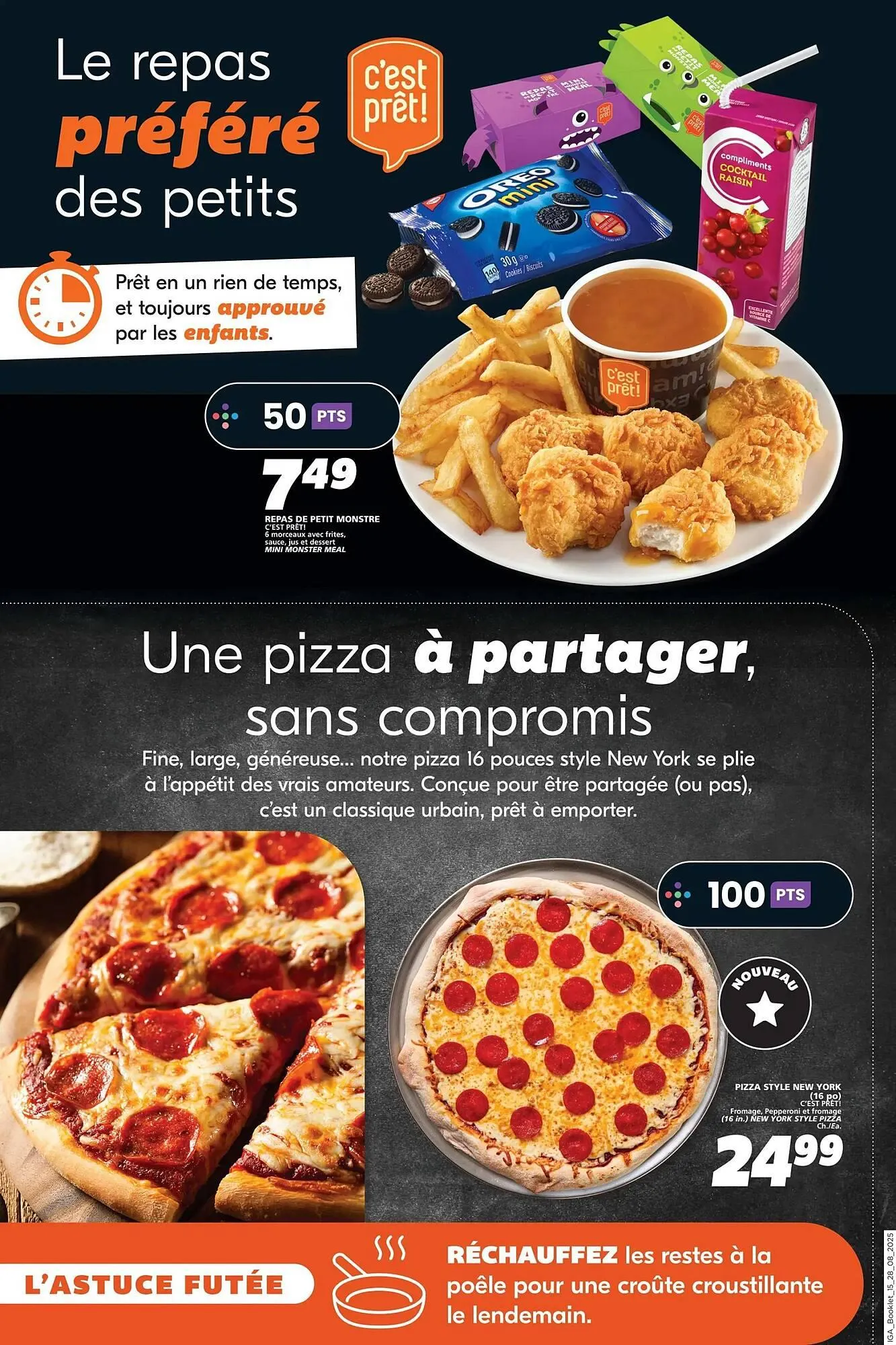 IGA flyer from August 28 to September 3 2025 - flyer page 32