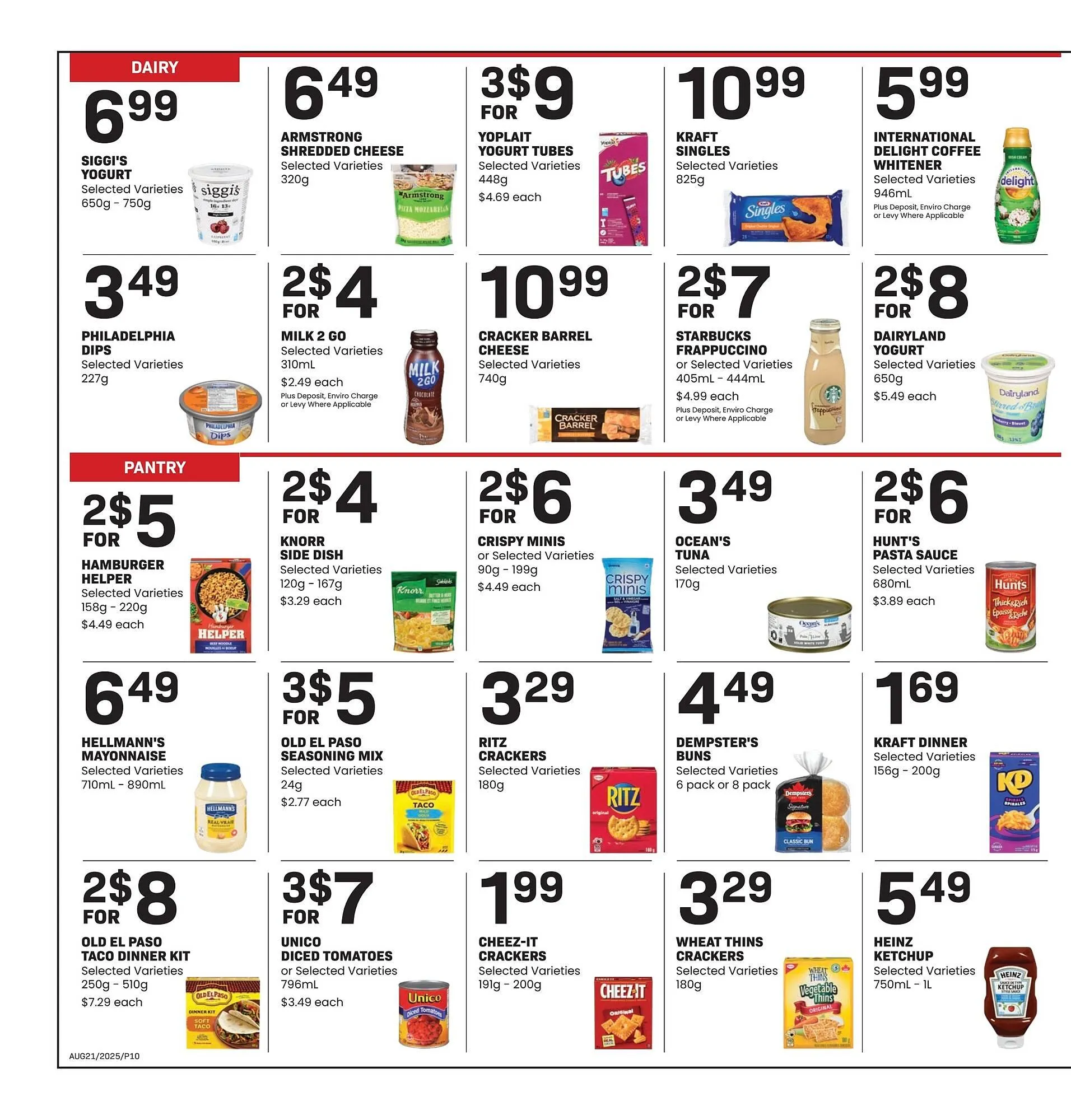 Freson Bros flyer from August 15 to August 21 2025 - flyer page 10