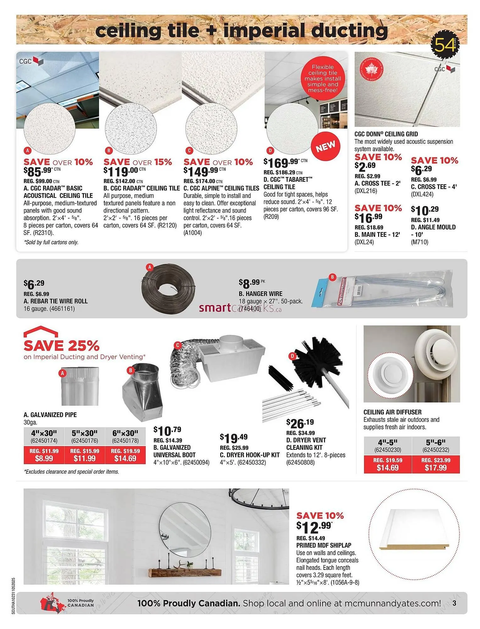 McMunn & Yates Building Supplies flyer from October 23 to October 29 2025 - flyer page 3