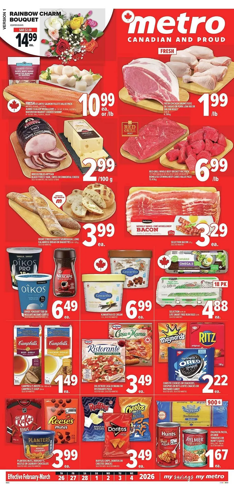 Metro flyer from February 26 to March 5 2026 - flyer page 1