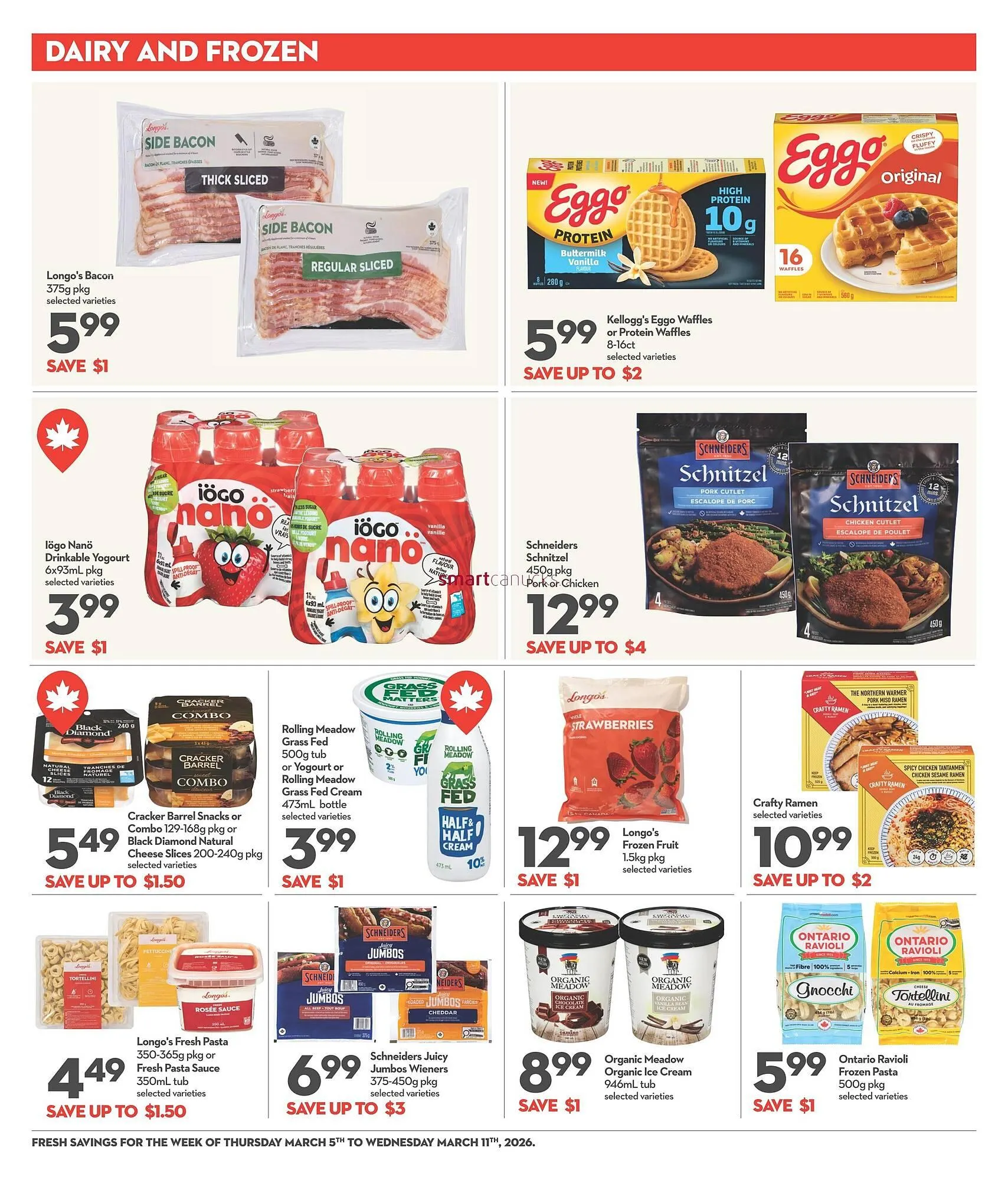 Longo's flyer from March 5 to March 11 2026 - flyer page 9