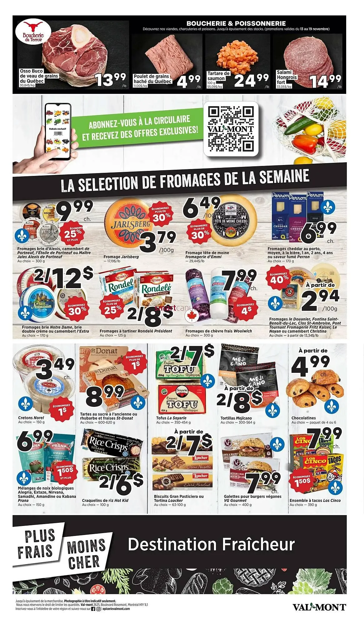 Val-Mont flyer from November 13 to December 10 2025 - flyer page 3