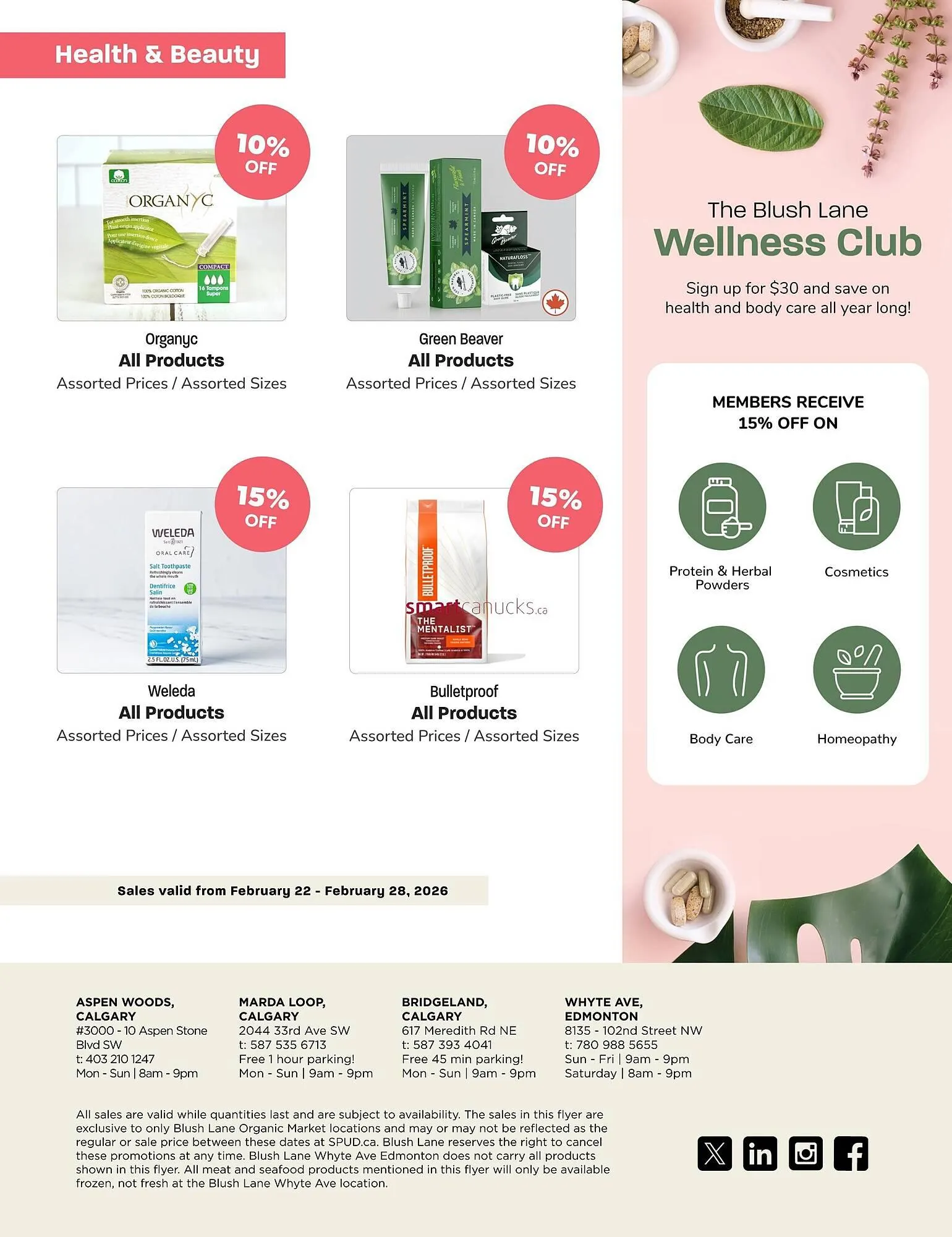 Blush Lane Organics flyer from February 22 to February 28 2026 - flyer page 5