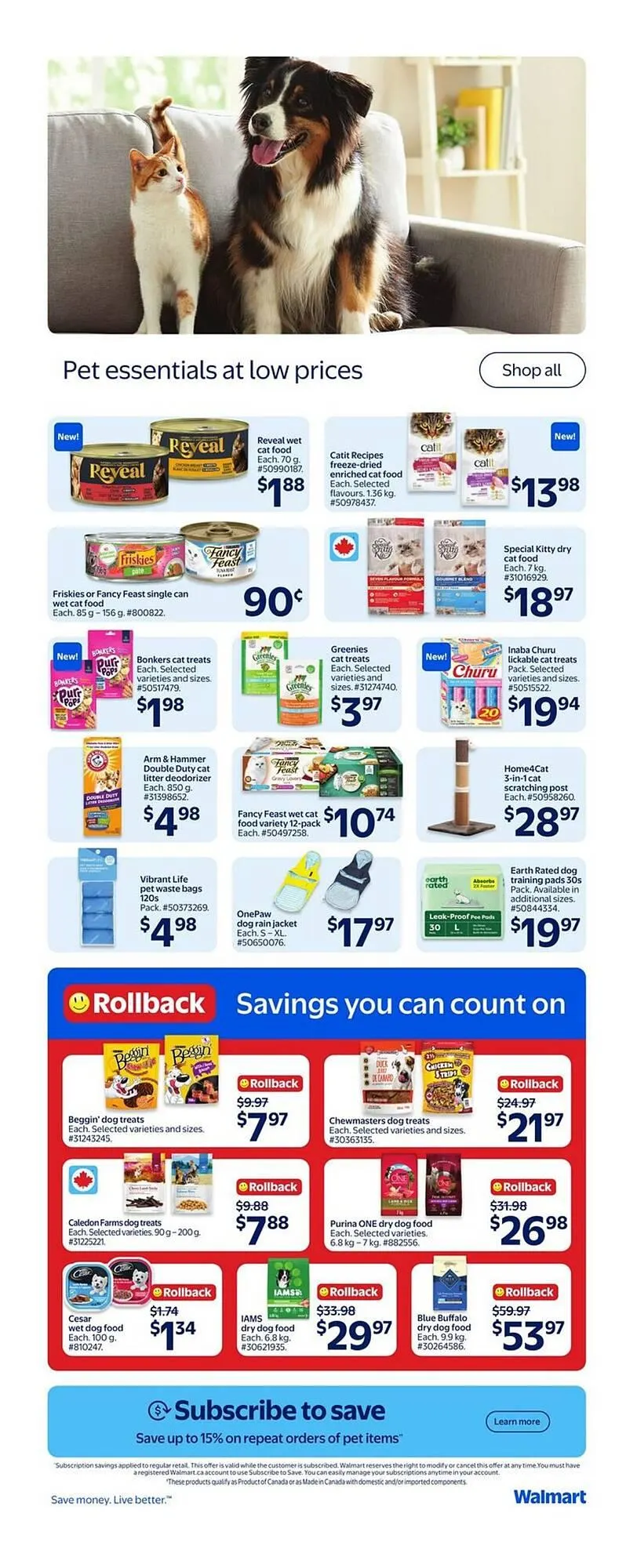 Walmart flyer from March 5 to March 11 2026 - flyer page 8