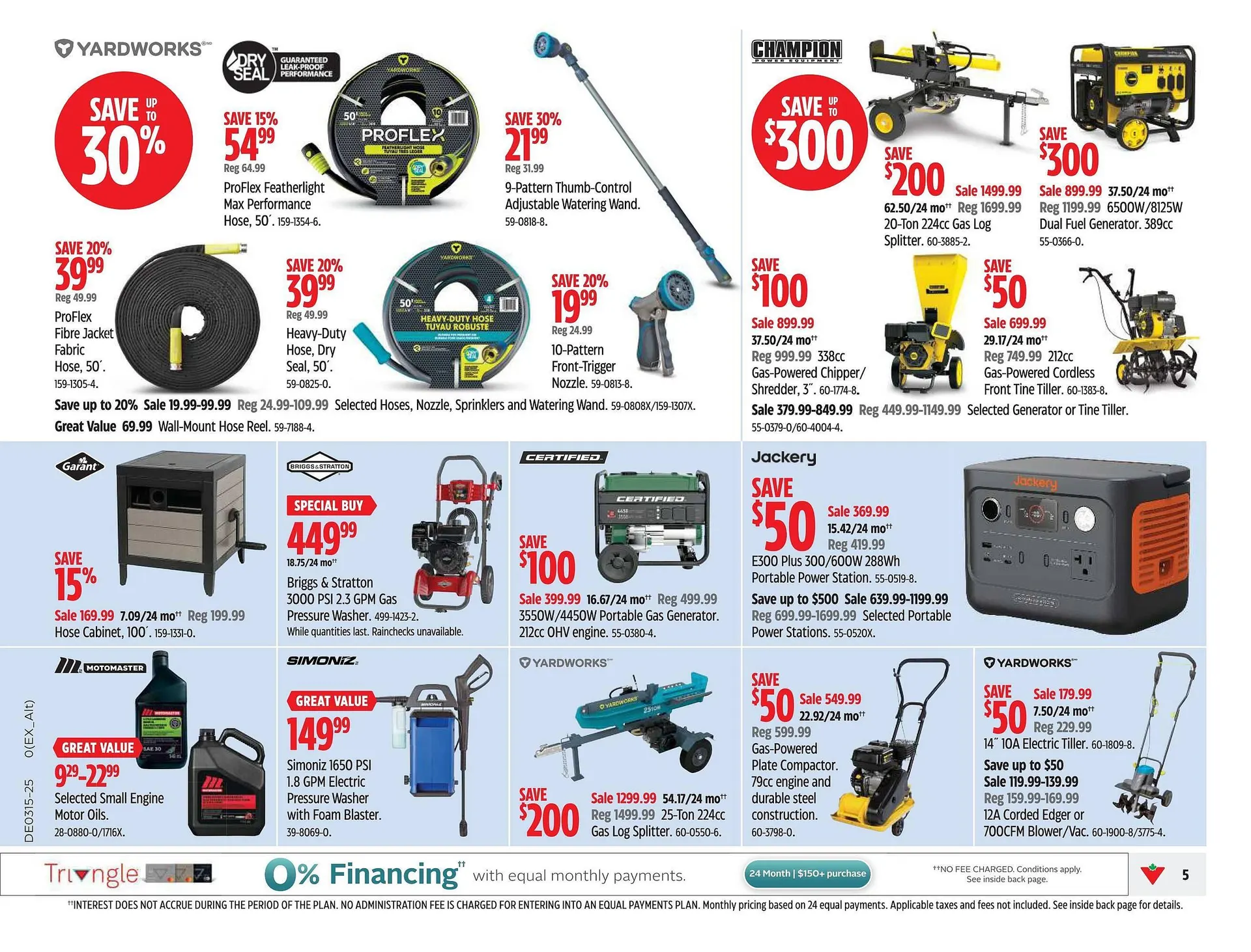 Canadian Tire flyer from April 3 to April 9 2025 - flyer page 5