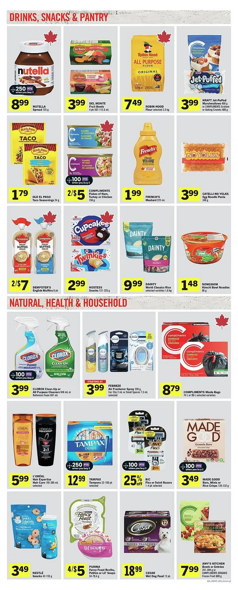 IGA flyer from June 13 to July 4 2025 - flyer page 7